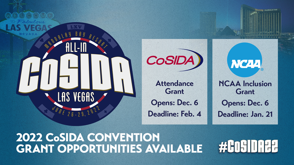 2022 CoSIDA Convention Attendance Grant Opportunities Are Open